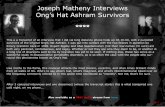 Joseph Matheny Interviews Ong™s Hat Ashram … › 2014 › 10 › ongshat...Joseph Matheny Interviews Ong s Hat Ashram Survivors This a a transcript of an interview that I did via