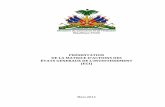 Ministère du Commerce et de l Industrie République d HaïtiMatrice d’Actions des ÉGI Page 2 PRÉSENTATION DE LA MATRICE D’ACTIONS DES ÉGI Les Etats Généraux de l’Investissement