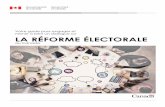 Votre guide pour engager et mener à bien un dialogue sur ... · réforme électorale au Canada 15 2.1.1. Modèles de dialogue possibles pour une activité sur la réforme électorale