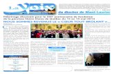 anniversaire de fondation de la paroisse Notre-Dame de ...dioceseml.com/app/webroot/files/file/Voix du diocese juin 2014-.pdf · Bibliothèque nationale du Canada Aux abonné(e)s