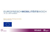 Présentation du - gouvernement · Le thème de la SEM 2016 est « Une mobilité intelligente et durable – un investissement pour l’Europe. » L’appel à l’action qui découle