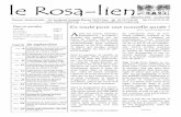 le Rosa- le Rosa ---lienlliieennlien · 24 Préparation au baptême :20h30 sam. 28 Aumônerie du XIII°Ouest :18h30 Messe de rentrée animée par les ... s’agit pas de leur transmettre