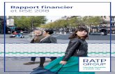 Rapport financier et RSE 2018 - groupe RATP...Le groupe RATP est bien plus qu’un opérateur de mobilité. C’est un acteur majeur de la transformation des villes durables et intelligentes.