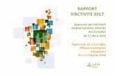 RAPPORT D’ACTIVITE 2017 - Pour un aménagement durable et équilibré de …corse.safer.fr › wp-content › uploads › 2018 › 06 › rapport-2017.pdf · Dossier de DUP et Enquête
