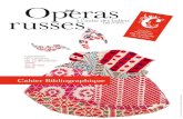 Cahier Bibliographique · 2018-03-22 · 4 juin- 9 juillet 1910: Deuxième saison parisienne des Ballets russes à l’Opéra de Paris (l’Oiseau de feu, Schéhérazade, Carnaval…).