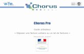 Chorus Pro 2017-10-20آ  Chorus Pro lance le traitement de reconnaissance des informations prأ©sentes