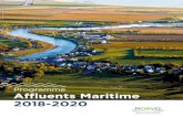 2018-20207 Regr bas I Programme Afiuents Maritime 2018-2020 Programme Affluents Maritime En 2018, le Secrétariat à la stratégie maritime octroie trois millions de dollars pour la