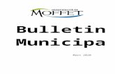Moffet · Web viewFaits saillants janvier 2020 - La candidature de Mme Kim Brouillard a été acceptée comme opératrice du marché public.-Un don de 50$ a été fait à la fondation