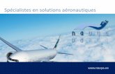 Spécialistes en solutions aéronautiques › pdf › Navya_Corporate_FR.pdf · La Mission : Proposer des solutions adaptées aux besoins de nos clients dans le secteur de l'aviation