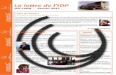 La lettre de l’IDP - UPHF · La lettre de l’IDP (EA 1384) - Janvier 2017 L’édito du Directeur ... «Vers une gouvernance territorialisée de l’innovation : la mobilisation