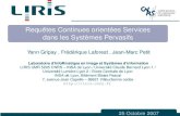 Requأھtes Continues orientأ©es Services dans les Systأ¨mes Pervasifs 2018-07-23آ  Requأھtes Continues