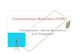 Première partie : théorie des ondes et de la Propagationperso.citi.insa-lyon.fr › jmgorce › cours › COH - partI - ondes... · 2006-11-20 · CITI - Dept Télécoms - INSA