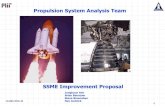 Propulsion System Analysis Team - MIT OpenCourseWare · Propulsion System Analysis Team SSME Improvement Pr oposal Junghyun Ahn Brian Bairstow Steve Bresnahan 16.885/ESD.35 Dan Judnick