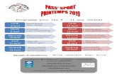 Programme pour les 8 11 ans (mixte) - SCB …scb-pass-sport.com/wp-content/uploads/2019/03/programme...Mardi 16 Avril •Sports Boyard •Sortie à la Cage (Ninja et bodyboard) Vendredi
