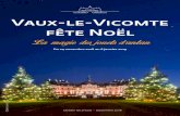 Vaux-le-Vicomte fête Noël · Des sapins, cadeaux et guirlandes décorent la Cour d’honneur et la façade du Palais de Nicolas Fouquet, pour émerveiller, une année de plus, les