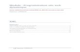 Module : Programmation site web dynamiquebendaoud.e.b.f.unblog.fr › files › 2012 › 03 › LIRE_XML_DOTNET.pdf · 2012-03-01 · de ée un fihie XML à pati d’un dataset (méthode