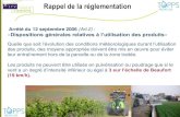 Rappel de la réglementation - IFV · 2019-03-06 · viticulture avec ZNT > 5 m (croisement sources : E-Phy, ACTA, coût des fournitures…) Rappel de la réglementation . European