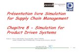 Présentation livre Simulation for Supply Chain Management ... › gdr2007 › Documents › AixChap8.pdf · 1 Présentation livre Simulation for Supply Chain Management Chapitre