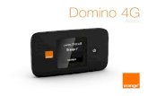 Domino 4G...8 6 7 5 présentation de votre Domino 4 emplacement carte SD Insérer une carte SD et partager son contenu. 5 bouton menu Affiche les options du Domino. 6 emplacement carte