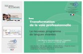 Transformation de la voie professionnelle › upload › docs › ... · 2020-03-03 · LVB -niveau attendu - A2+ « utilisateur élémentaire de niveau supérieur » dont l’étude