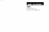 Sinclair QL Homepage · Web viewLogique 74 11 Manipulation de chaînes (recherche, remplacement, concaténation, copie) 78 12 Sorties écran (affichage, couleur, figure géométrique)