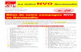 La lettre NVO Normandie - SNTRS-CGTwebsyndicats.vjf.cnrs.fr/sntrscgt/IMG/pdf/lettre_no28_nvo_normandi… · du Comité Régional CGT au 12 décembre 2017 avec l’initiative Régionale