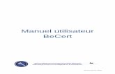 Manuel utilisateur BeCert - FAVV-AFSCA › exportationpaystiers › becert... · 7. Le statut Validé apparaît lorsque l'agent de certification a réalisé les contrôles requis