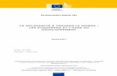 LA SOLIDARITÉ À TRAVERS LE MONDE : LES EUROPÉENS ET … · Le site Internet de l’Eurobaromètre peut être consulté à l’adresse suivante: ... l’aide aux pays en développement