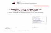 D4 Conditions générales de certificationConditions générales de certification Réf: D4 Version 1 : dec 2015 Page 6 sur 18 Page 6 sur 18 Le(s) auditeur(s): Un ou plusieurs auditeurs