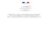 CHARTE DES ADMINISTRATEURS · Charte des administrateurs du SI de l’académie d’Aix-Marseille présentée au CTA le 29-05-2017 3 1 PRÉAMBULE Par institution, il faut entendre