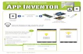 App Inventor : Communication via bluetooth App Inventortechno.juste.free.fr/Ressources/3/Eclairage/S5.4/S5.4_R... · 2017-02-13 · App Inventor App Inventor : Communication via bluetooth