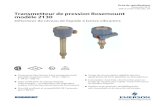 Transmetteur de pression Rosemount modأ¨le 2130 Auto-vأ©rification et suivi de lâ€™أ©tat de lâ€™أ©lectronique