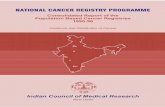 NATIONAL PROGRAMME · 2017-10-17 · ' National Cancer Registry Programme (NCRP) Indian Council of Medical Research, Ansari Nagar NEW DELHI - 110029 August 2001 The Population for
