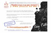La Compagnie des Types Louches de Paris, qui marche sur les … · 2019-09-19 · Spiele, « café gourmand », Zuckerwatte… Die Gesellschaft undurchsichtiger Typen von Paris, die