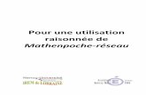 Pour une utilisation raisonnée de - ac-nancy-metz.fr · 2014-09-27 · Pour une utilisation raisonnée de Mathenpoche-réseau IREM de Lorraine, mission académique TICE - 7 / 127