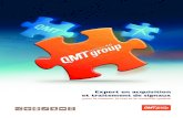 Expert en acquisition et traitement de signaux › pdf › Documentation › Brochure_QMTGroup.pdf · mesure et contrôle qualité sur les marchés français et suisse. Une équipe