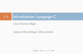 1.1 Introduction Langage C - unice.fri3s.unice.fr/master-info/assets/l2/structures-et-c/LangageC.pdf · puissance, afin de calculer 3^4 et affiche le résultat. Elle appelle aussi