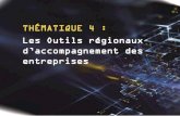 THÉMATIQUE 4 : Les Outils régionauxmiriade-innovation.fr › adnormandie › wp-content › ...•Délai, cycles, qualité, formation MRP2, Lean gestion de projet 3 grappes d’entreprises