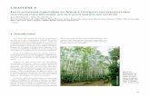 CHAPITRE 8 - uliege.be · CHAPITRE 8. L. es pLantations forestières en. a. frique centraLe: ... les plan-tations d’arbres en forêt ont longtemps été consi-dérées au mieux