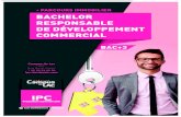 PARCOURS IMMOBILIER BACHELOR RESPONSABLE DE LA FORMATION... Responsable commercial Manager de clientأ¨le