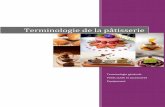 Terminologie de la pâtisserie › ... › Lexique_de_patisserie.pdf · DÉTREMPE (P) Pâte de base constituée par un mélange de farine, sel et eau, en vue de la fabrication du