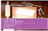 outils de cuisine - Le Magasin des Commerçants S & P Ltée · outils de cuisine * Spatules 1. sPatule À RacleR - flexible - 16” 30416 2. sPatule-cuillÈRe - résiste jusqu’à
