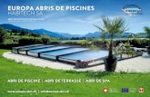 EUROPA ABRIS DE PISCINES HABITECH SA › fileadmin › pdf › prospekt-europa... · 2016-01-14 · La société EUROPA abris de piscines-Habitech SA est leader sur le marché suisse
