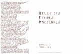 ISSN 0035-2004 REVUE DES ÉTUDES ANCIENNES TOME 117, … · Inscriptions de l’époque classique, Paris 2005, n. 113, p. 210-211, cf. Androtion FGrH 324 F38 et Str. XIV, 1.18, 638C,