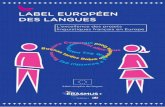 LABEL EUROPÉEN DES LANGUES › docs › 2254_brochure-lel.pdf · britannique, un module « Langue, histoire, culture et vie sociale des sourds», un cours de préparation au Diplôme