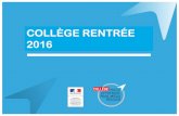 COLLÈGE RENTRÉE 2016 - Collège Roger Vercel | Collège...L’année scolaire est divisée en 4 périodes ... Les projets de l’étalissement en 2016-2017 L ... -Les actions du