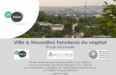Étude sectorielle - Actu-Environnement · Besoin de nature, « biophilie » ... Paris Expo Porte de Versailles, Paris. - SIVAL, 12-14 janvier 2016, Parc des expositions, Angers.