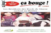 Les Résidents des Bords de Marne sortent au théâtre§a-bouge-n... · 2020-03-17 · Les Résidents de la Cité Verte ont reçu des cartes de voeux pour la nouvelle année de la