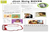 Jean Naty BOYER › wp-content › uploads › 2015 › 09 › Jean-Naty... · 2018-11-09 · Nom Jean-Naty BOYER Epoque 1933-2013 Nationalité Française Profession Musicien, parolier,