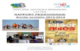 Académie de Montpellier - RAPPORT PEDAGOGIQUE Année scolaire 2013-2014 · 2016-03-14 · Académie de Montpellier 25,7 France 24,8 ; 5. Nombre d’heures d’enseignement devant